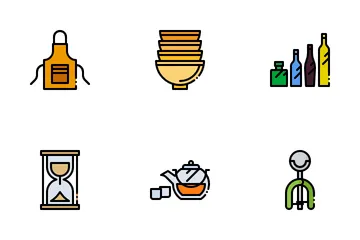 Kitchen & Cookware Icon Pack