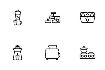 Kitchen Electronics Icon Pack