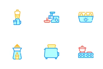 Kitchen Electronics Icon Pack