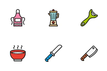 Kitchen Equipment's Icon Pack