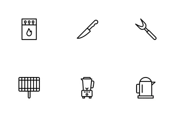 Kitchen Items Icon Pack