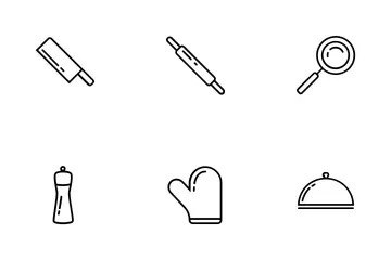 Kitchen (line) Vol.1 Icon Pack