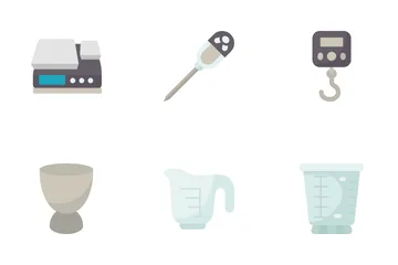 Kitchen Measuring Tools Icon Pack