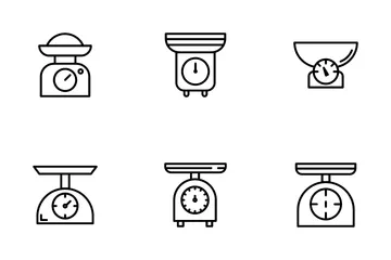 Kitchen Scales Icon Pack