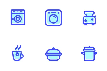 Kitchen Set Icon Pack