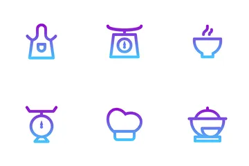 Kitchen Set Icon Pack