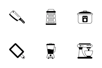 Kitchen Set Icon Pack