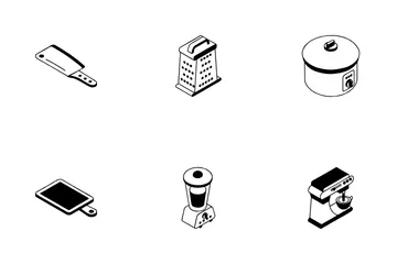 Kitchen Set Icon Pack