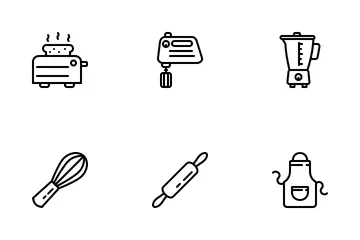 Kitchen Set Icon Pack