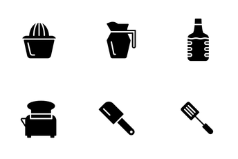 Kitchen (Solid) Icon Pack
