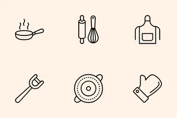 Kitchen Things Icon Pack