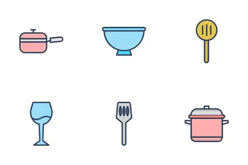 Kitchen Tool Icon Pack