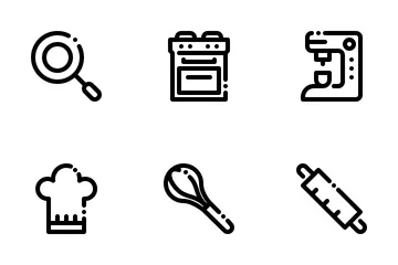 Kitchen Tool Icon Pack