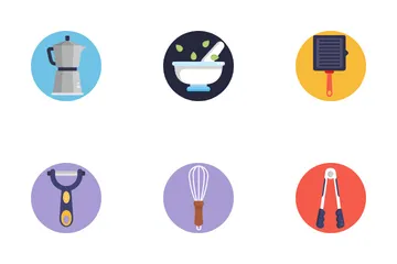 Kitchen Tool Icon Pack