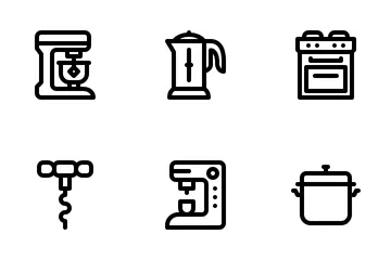 Kitchen Tool Icon Pack