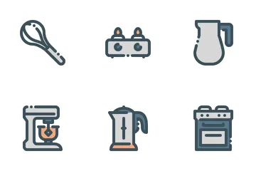 Kitchen Tool Icon Pack