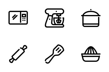Kitchen Tools 1 Icon Pack