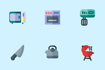 Kitchen Tools (Flat) Icon Pack