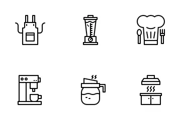 Kitchen Tools Icon Pack