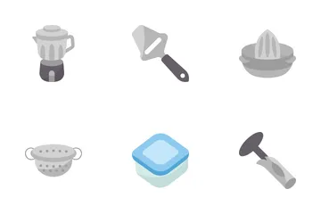 Kitchen Tools Icon Pack