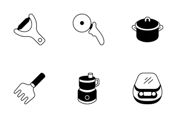 Kitchen Tools Icon Pack