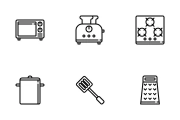 Kitchen Tools Icon Pack