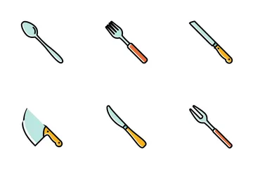 Kitchen Tools Icon Pack