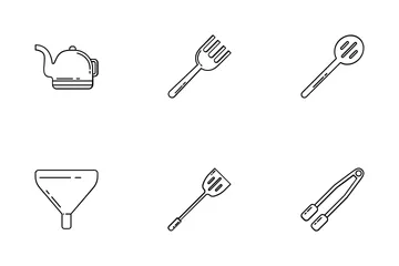 Kitchen Tools Icon Pack