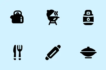 Kitchen Tools (solid) Icon Pack