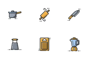 Kitchen Utensil Icon Pack