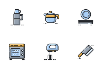 Kitchen Utensil Icon Pack