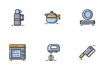 Kitchen Utensil Icon Pack