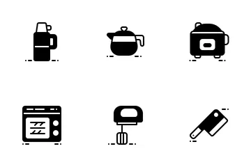 Kitchen Utensil Icon Pack