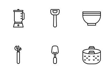 Kitchen Utensil Icon Pack