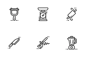 Kitchen Utensil Icon Pack