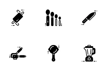 Kitchen Utensil Icon Pack