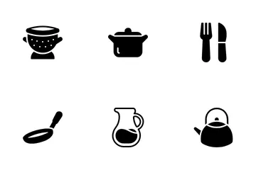 Kitchen Utensils Icon Pack