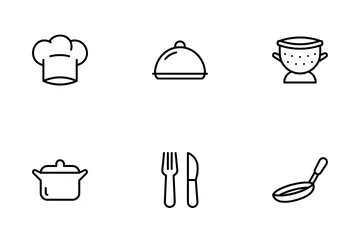 Kitchen Utensils Icon Pack