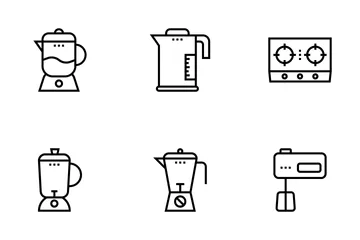 Kitchen Utensils Icon Pack