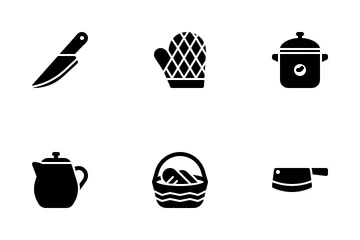 Kitchen Utensils Icon Pack