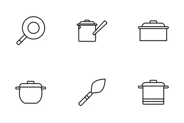 Kitchen Utensils Icon Pack