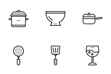 Kitchen Utensils Icon Pack