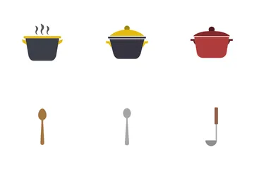 Kitchen Utensils Icon Pack