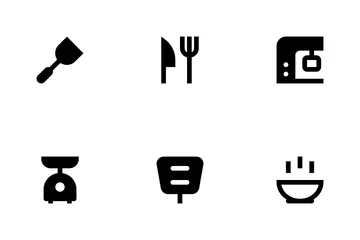 Kitchen Utensils Icon Pack