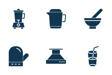 Kitchen Utensils Icon Pack