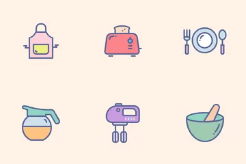 Kitchen Utilities Icon Pack