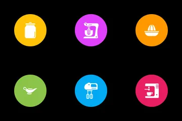 Kitchen Utilities Icon Pack