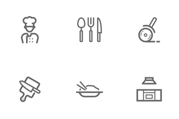 Kitchenware And Utensil Icon Pack