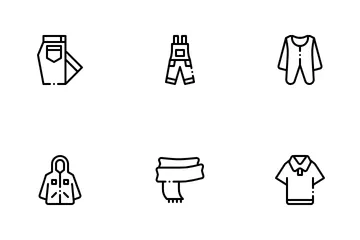 Kleidung Symbolpack