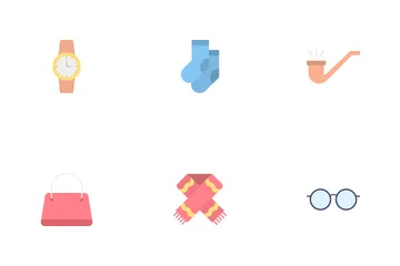 Kleidung & Accessoires Icon Pack